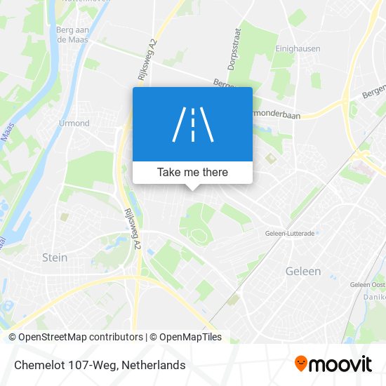 Chemelot 107-Weg map