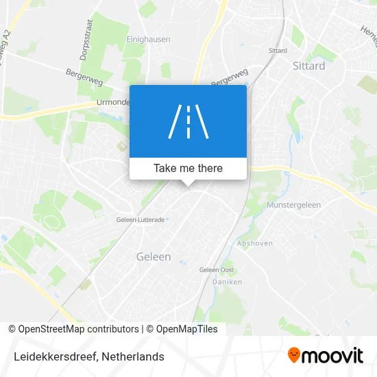 Leidekkersdreef map