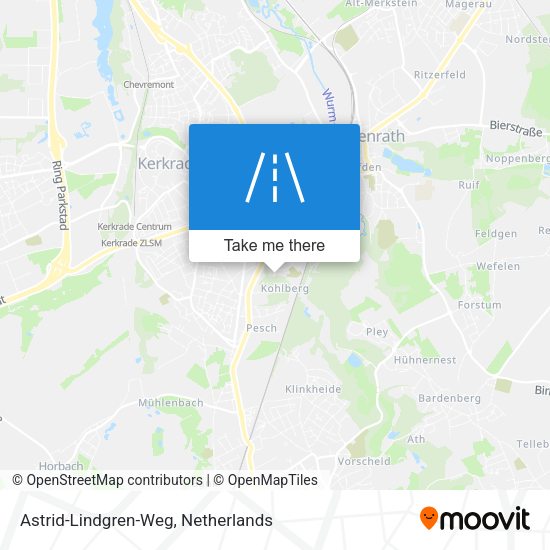 Astrid-Lindgren-Weg map