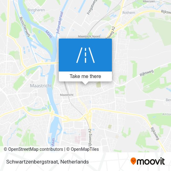 Schwartzenbergstraat map