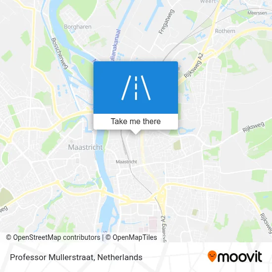 Professor Mullerstraat map