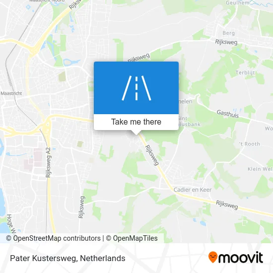 Pater Kustersweg map