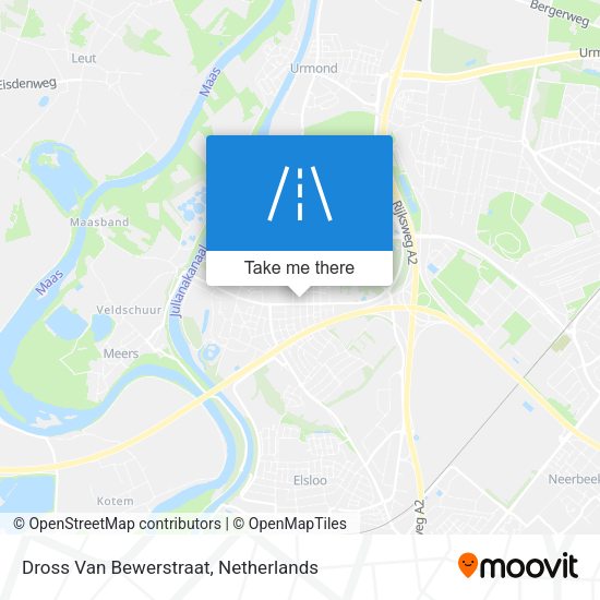 Dross Van Bewerstraat map