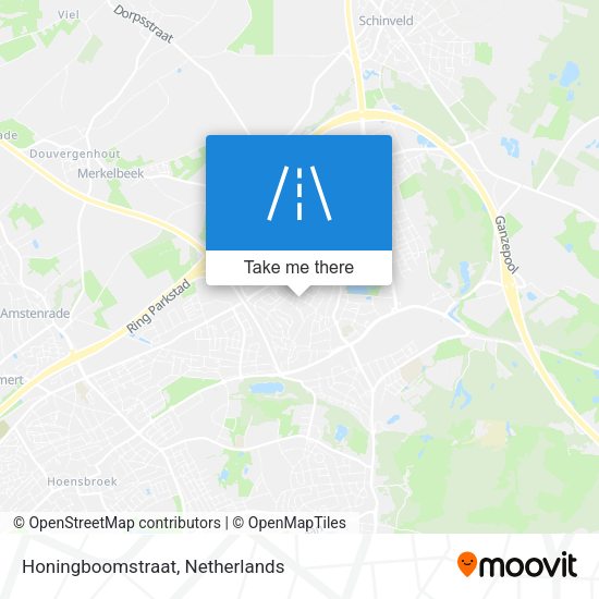 Honingboomstraat map