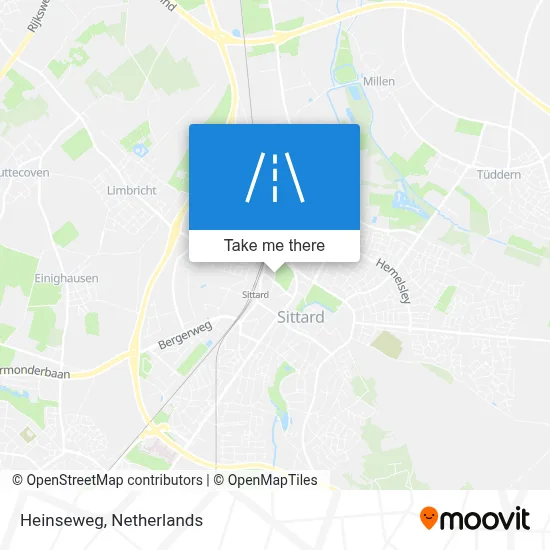 Heinseweg map