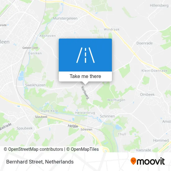 Bernhardstraat map