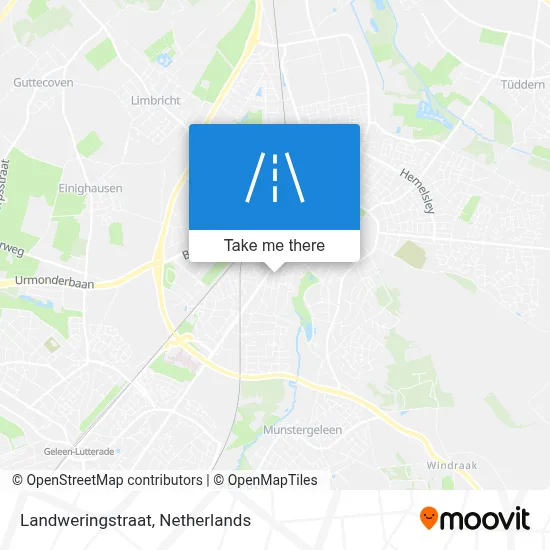 Landweringstraat map