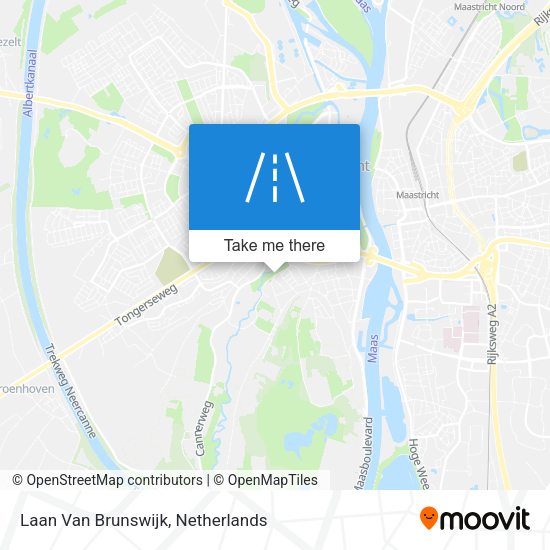 Laan Van Brunswijk map
