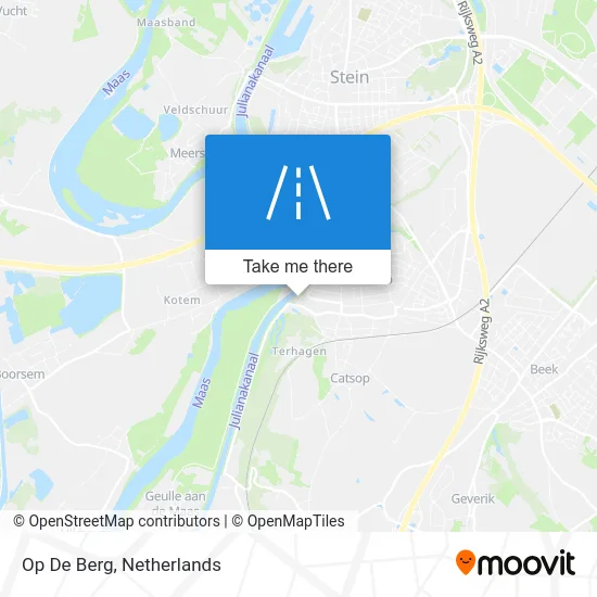 Op De Berg map