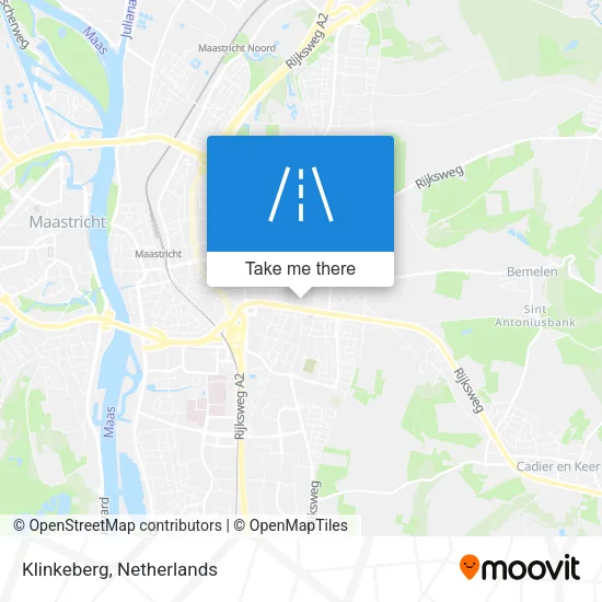 Klinkeberg map