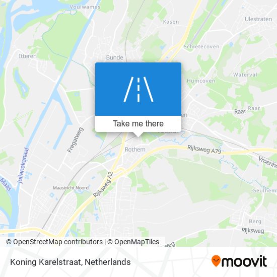 Koning Karelstraat map