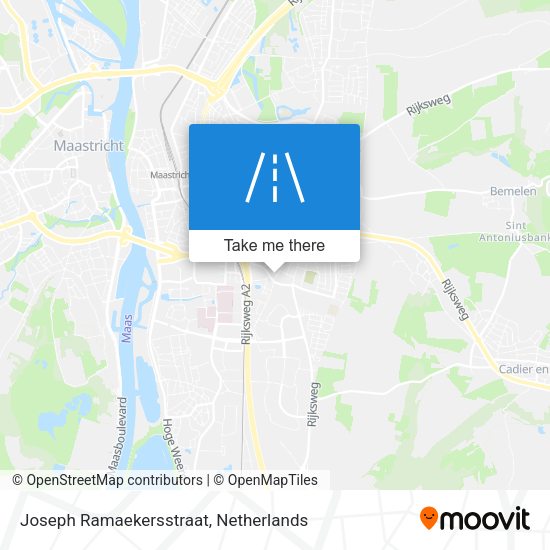 Joseph Ramaekersstraat map