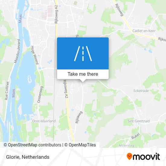 Gloriët map