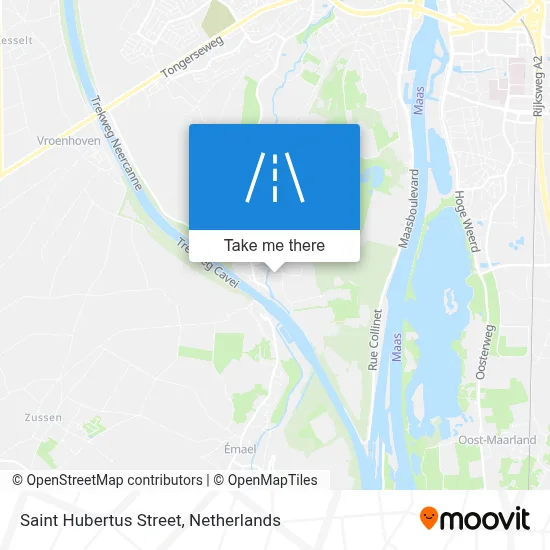 Sint-Hubertusstraat map