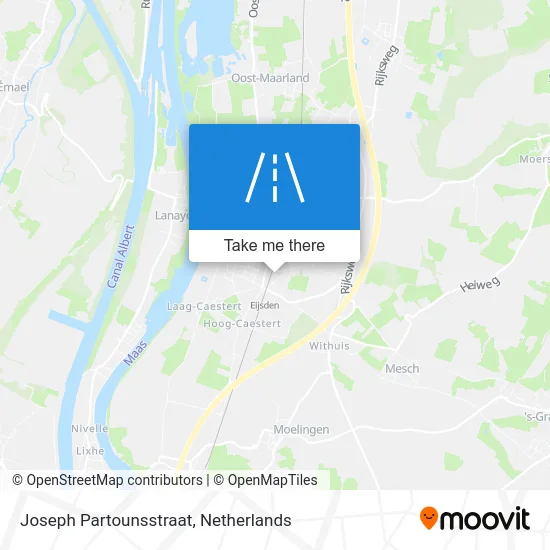 Joseph Partounsstraat map