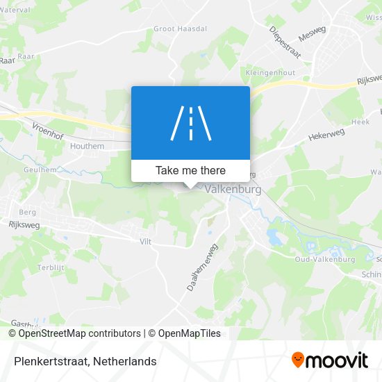 Plenkertstraat map