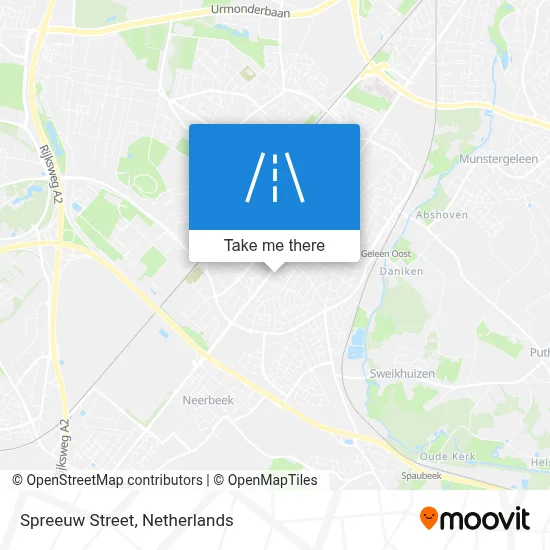 Spreeuwenstraat map