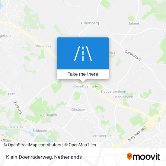 Klein-Doenraderweg map