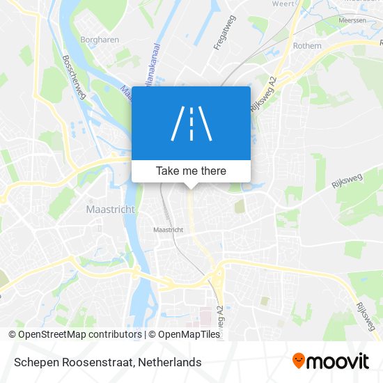 Schepen Roosenstraat map