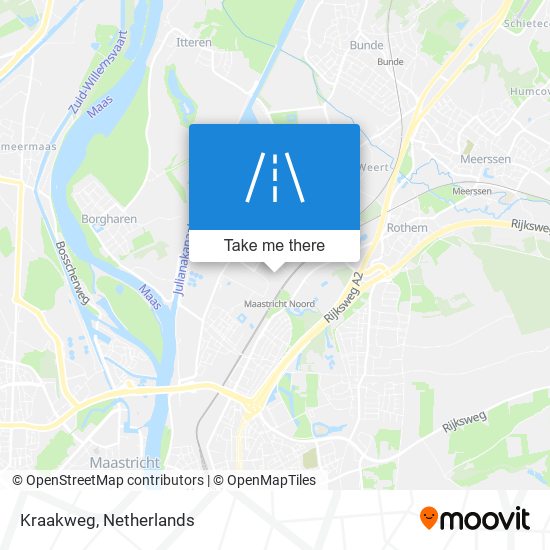 Kraakweg map