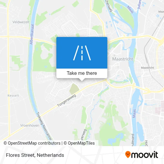 Floresstraat map