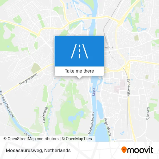 Mosasaurusweg Karte