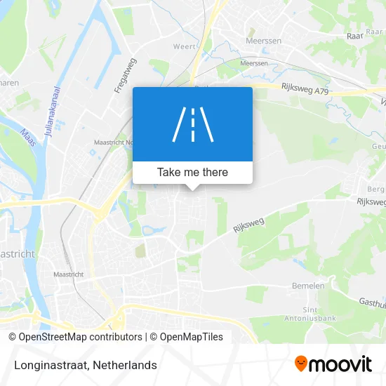 Longinastraat map