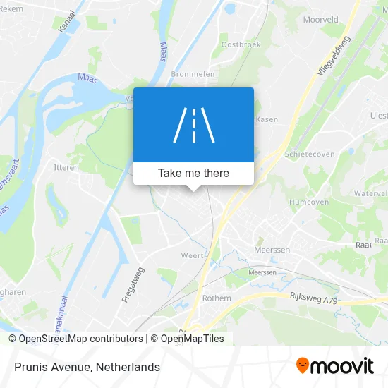 Prunislaan map