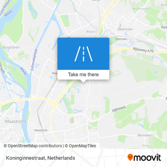 Koninginnestraat map