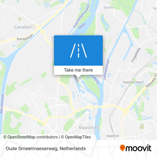 Oude Smeermaeserweg map