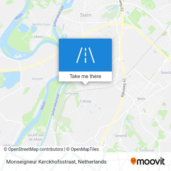 Monseigneur Kerckhofsstraat map