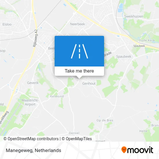 Manegeweg map