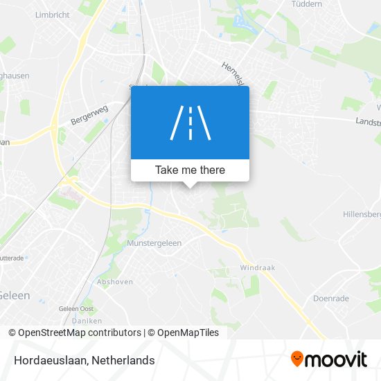 Hordaeuslaan map