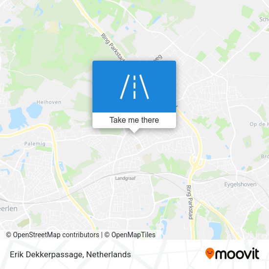 Erik Dekkerpassage map
