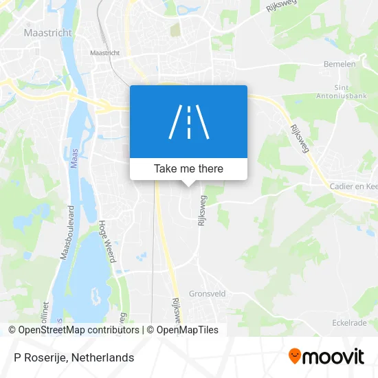 P Roserije map