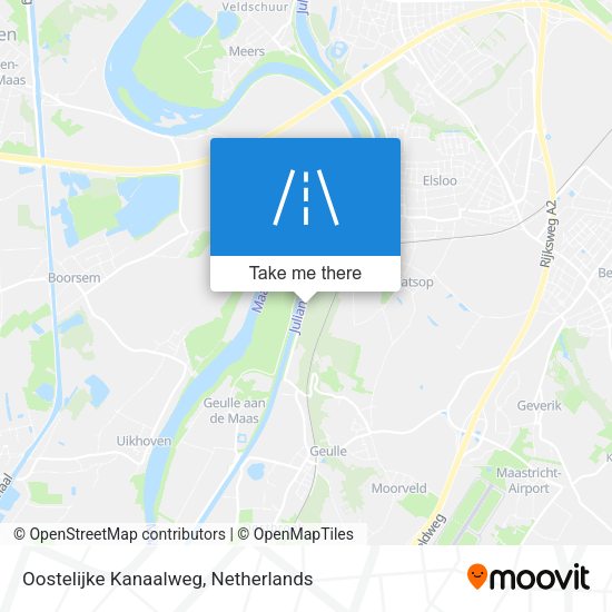 Oostelijke Kanaalweg map