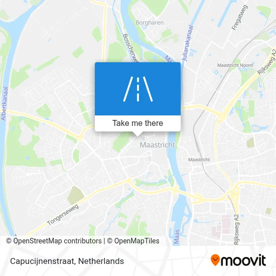 Capucijnenstraat map