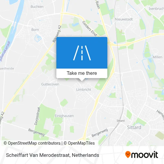Scheiffart Van Merodestraat map