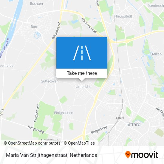 Maria Van Strijthagenstraat map