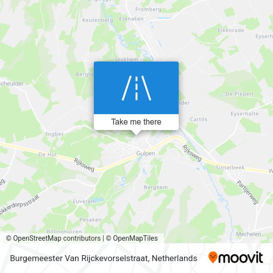 Burgemeester Van Rijckevorselstraat map