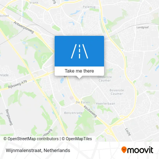 Wijnmalenstraat map