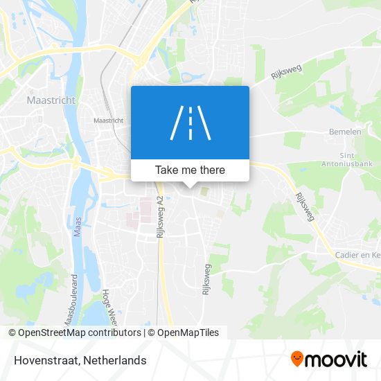 Hovenstraat map