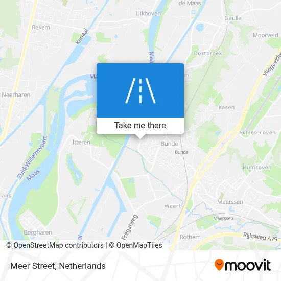Meerstraat map