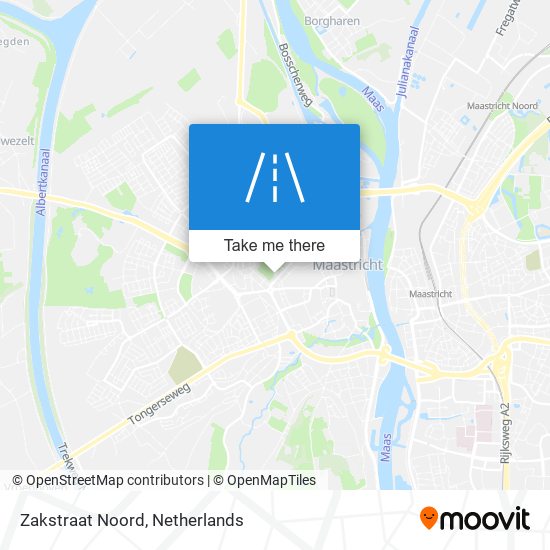 Zakstraat Noord map