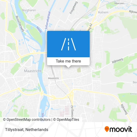 Tillystraat map