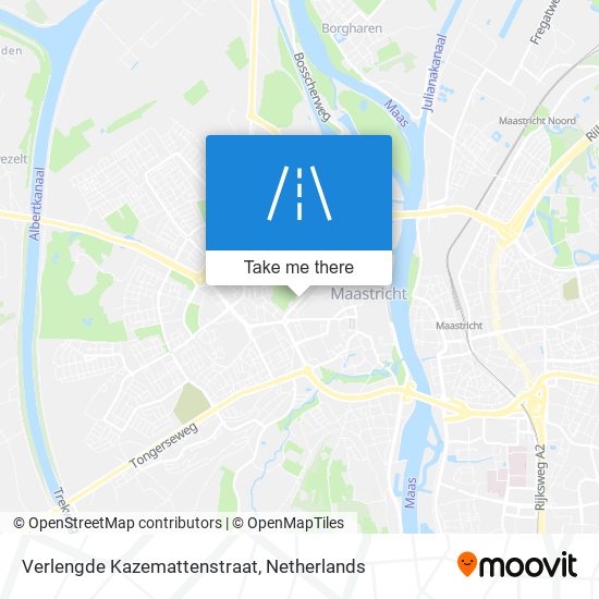 Verlengde Kazemattenstraat map