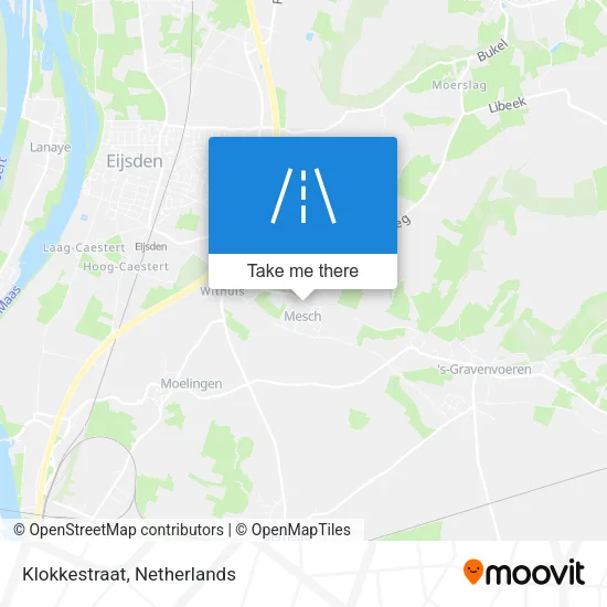 Klokkestraat map