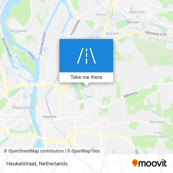 Heukelstraat map