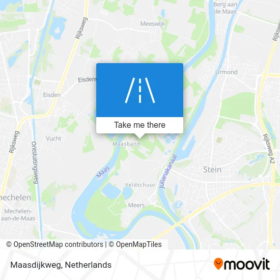 Maasdijkweg map