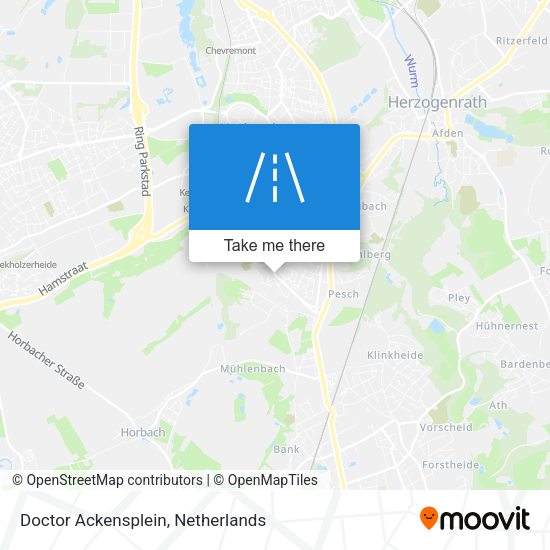 Doctor Ackensplein map